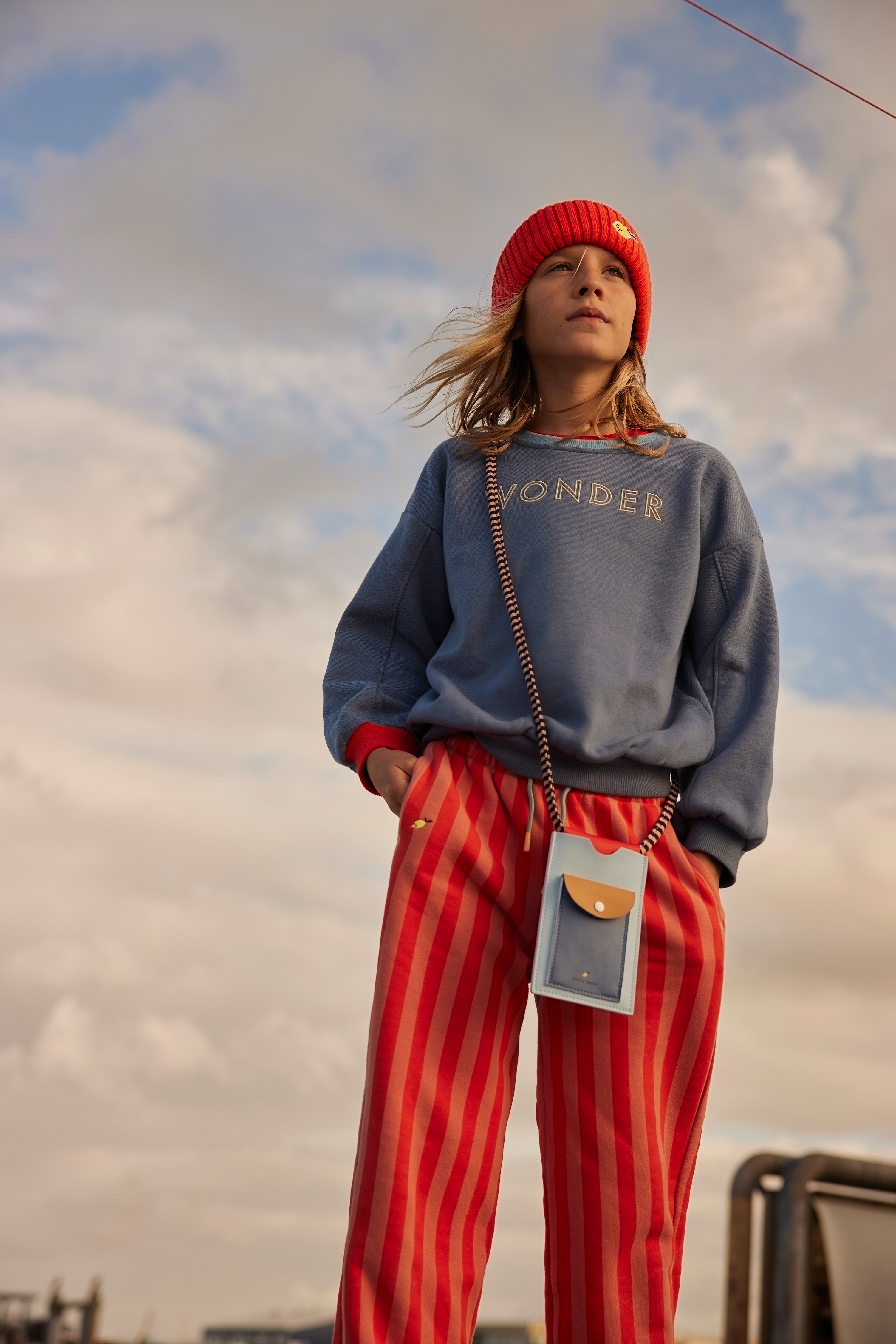 Phone Pouch in Zissou Blue