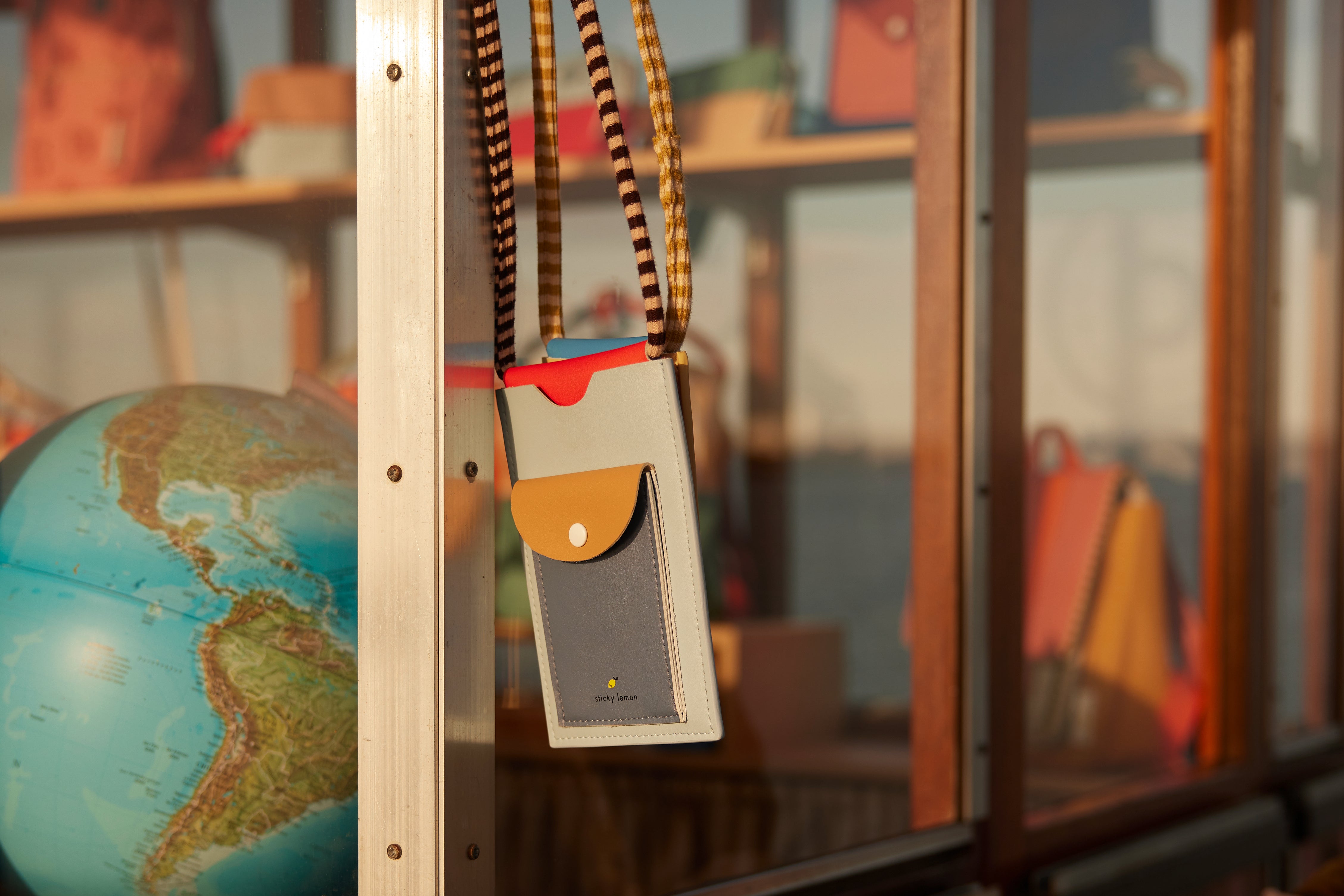 Phone Pouch in Zissou Blue