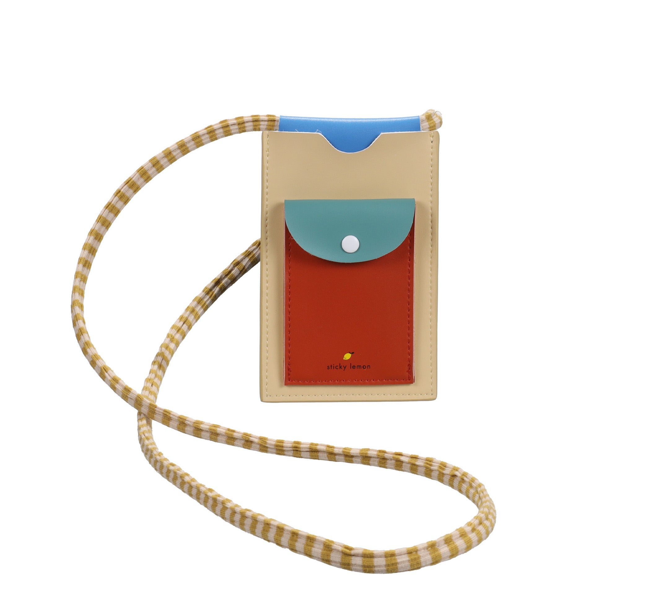 Phone Pouch in Sandy Yellow
