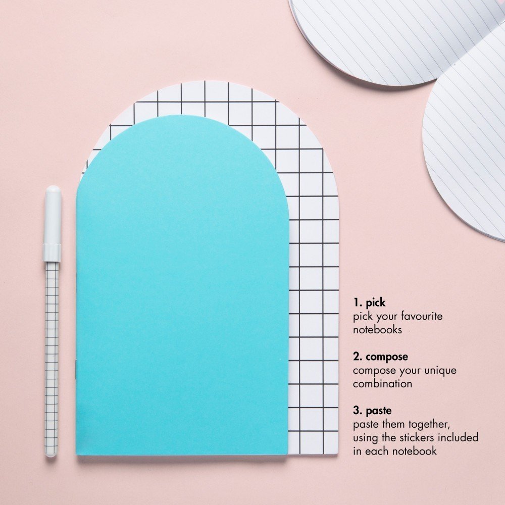 Arco Notebook Turquoise