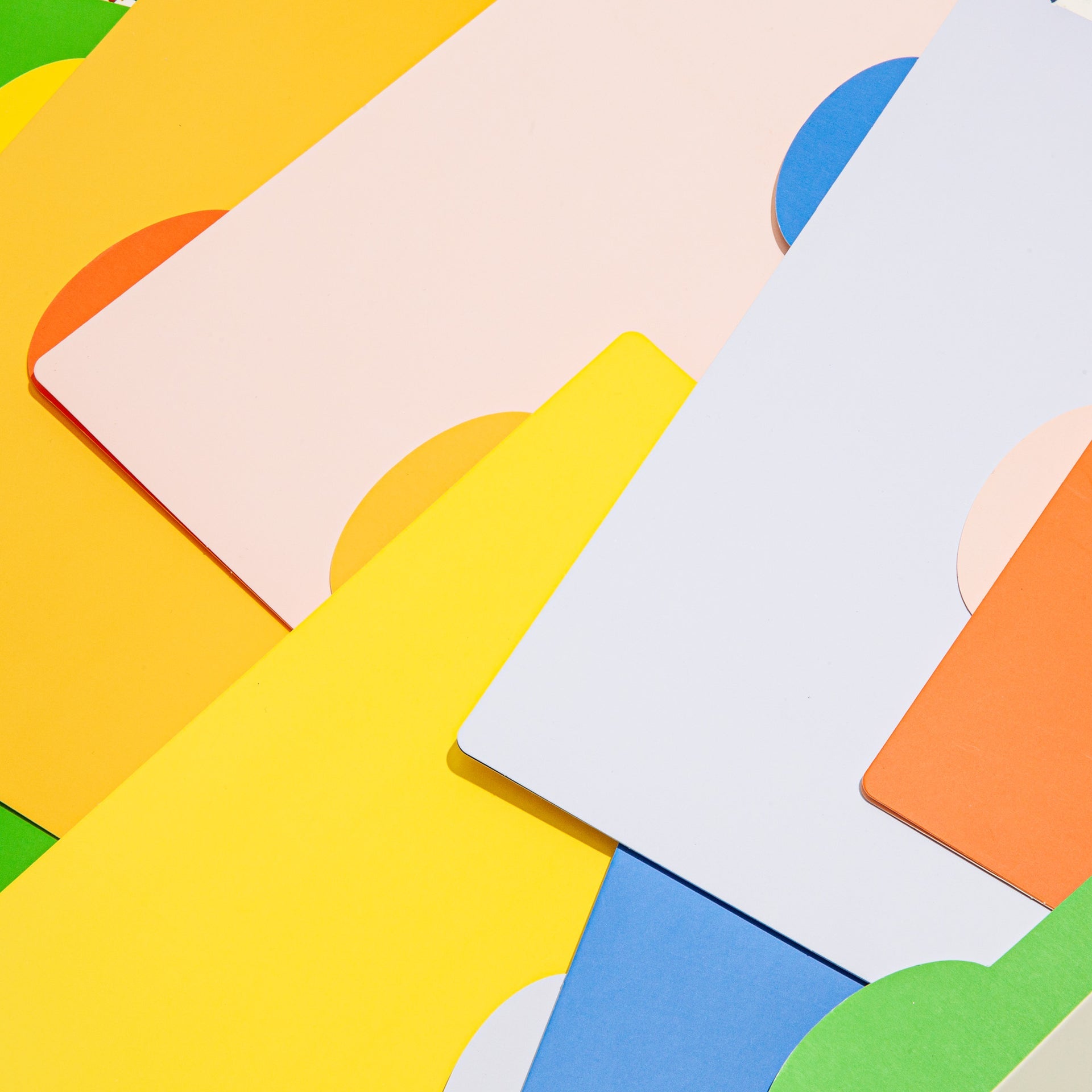 Colorblock Folder Set