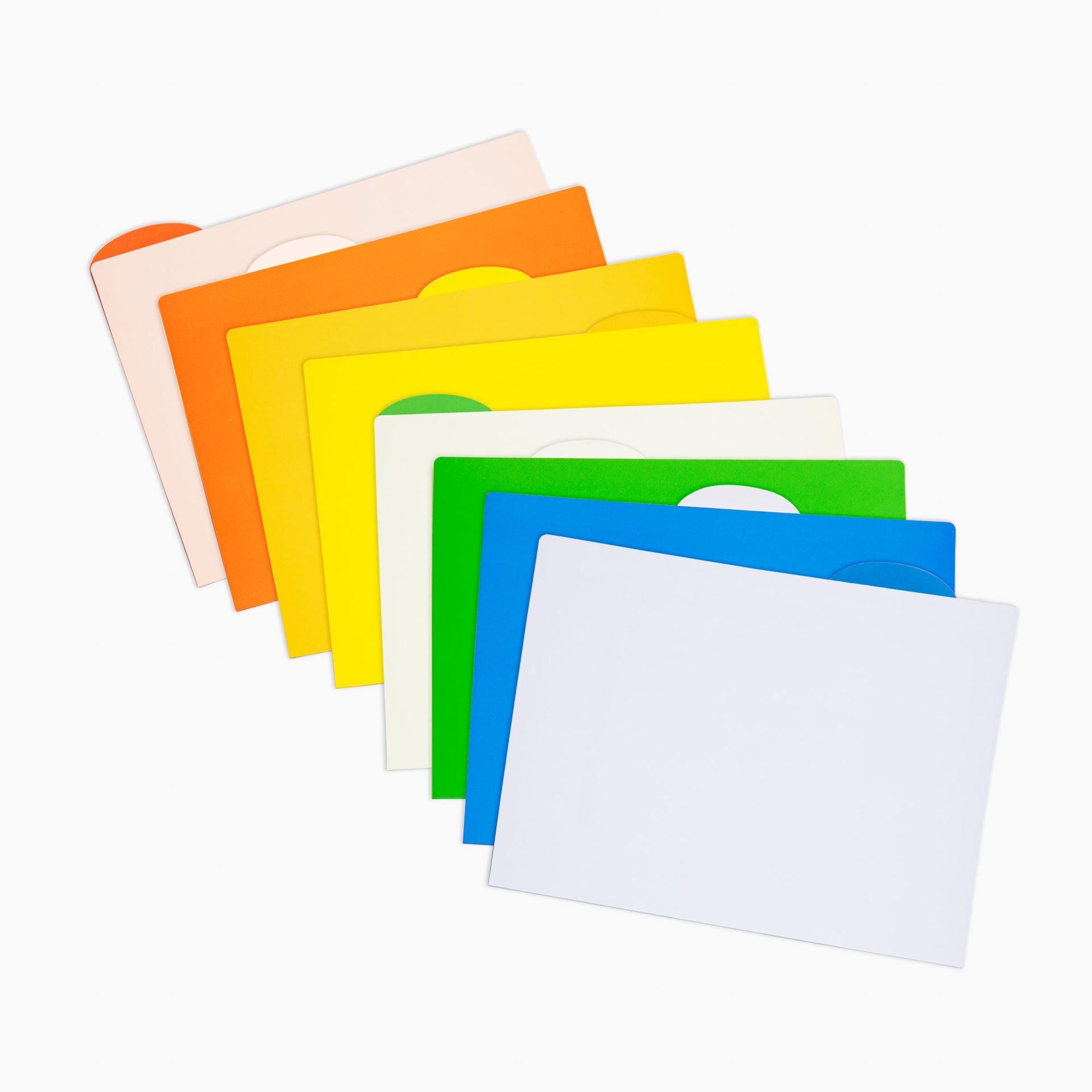 Colorblock Folder Set