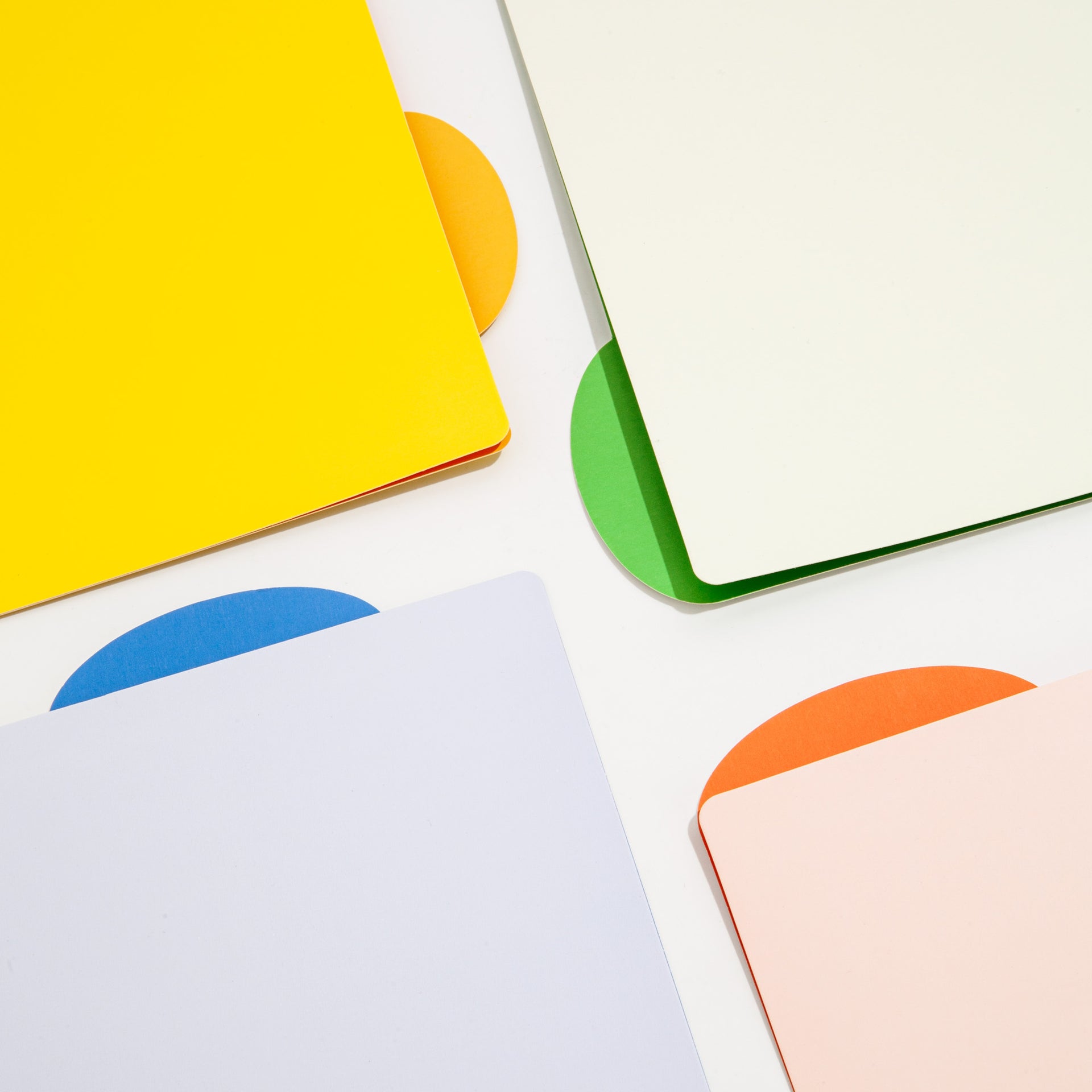 Colorblock Folder Set