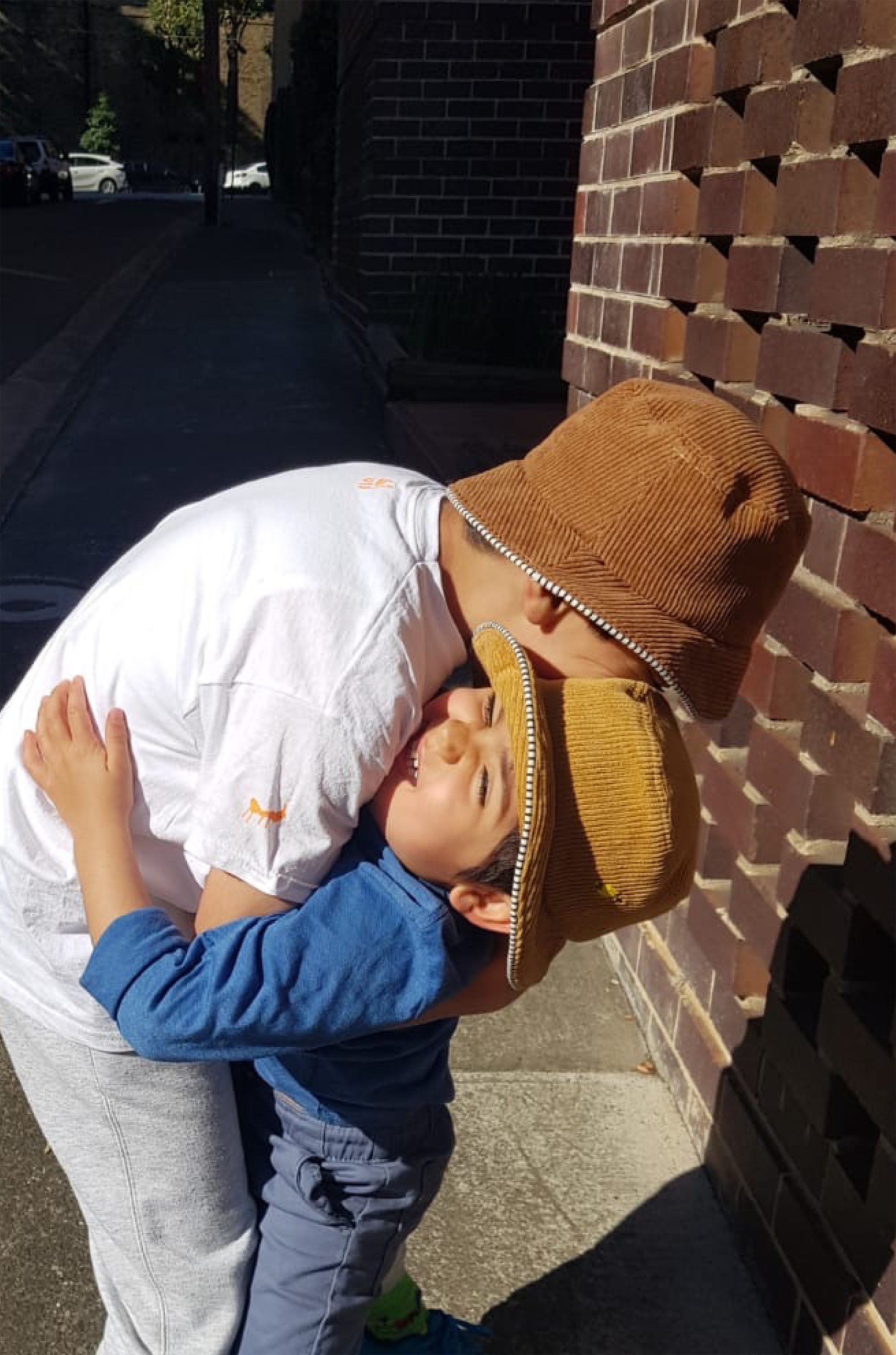 Corduroy Bucket Hat Walnut Brown