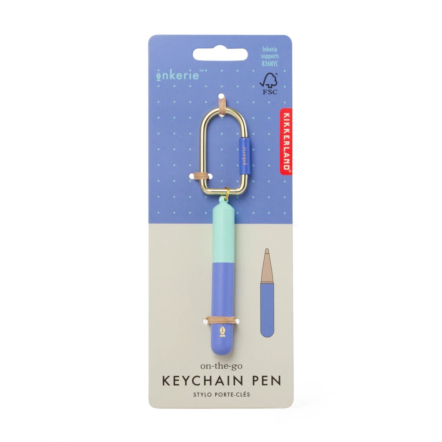 Keychain Pen Green