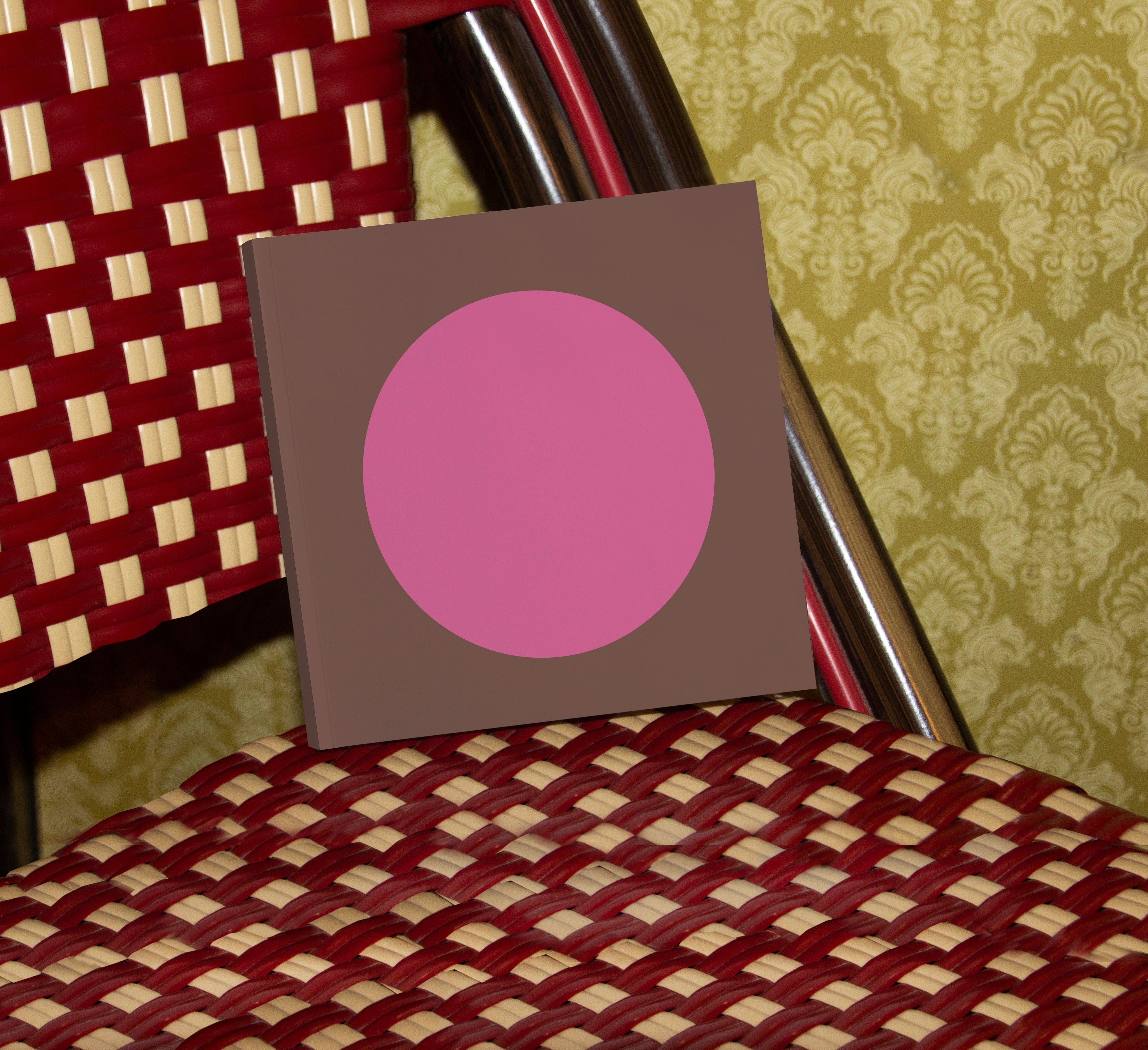 Pink Moon Square Notebook