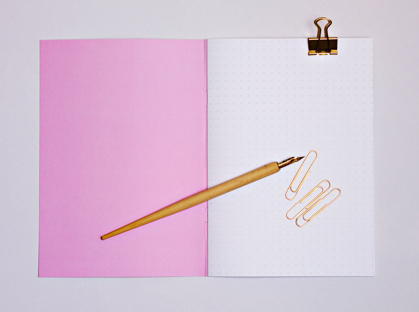 Pink Mustard Animal A5 Notebook