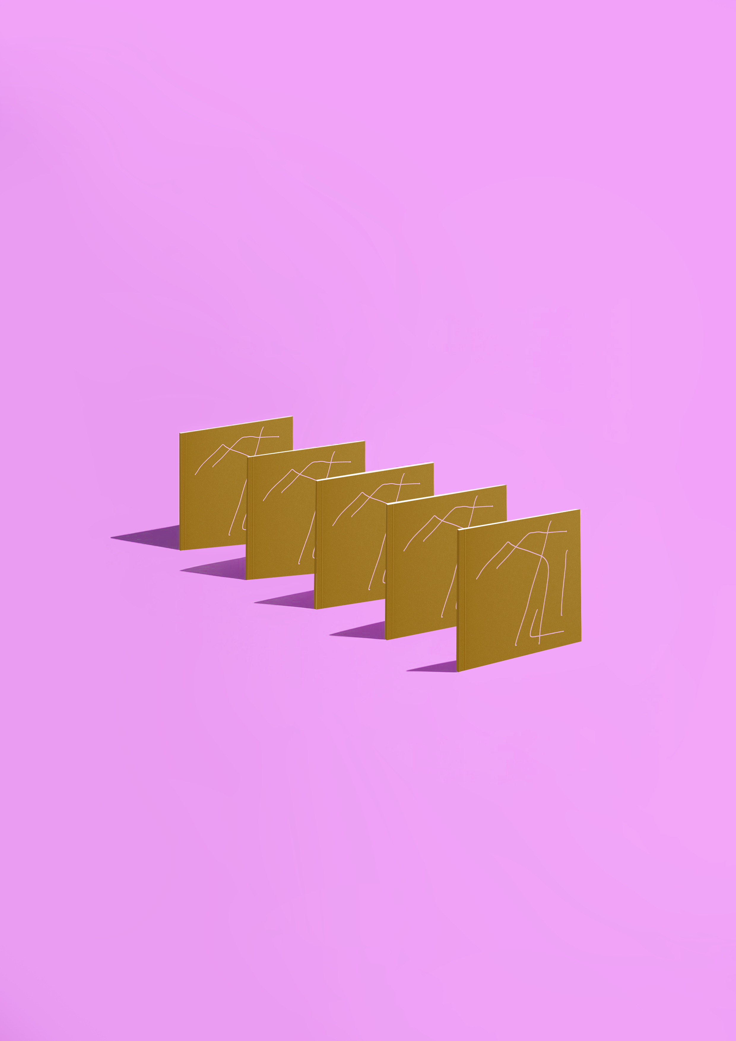 Straws Square Notebook