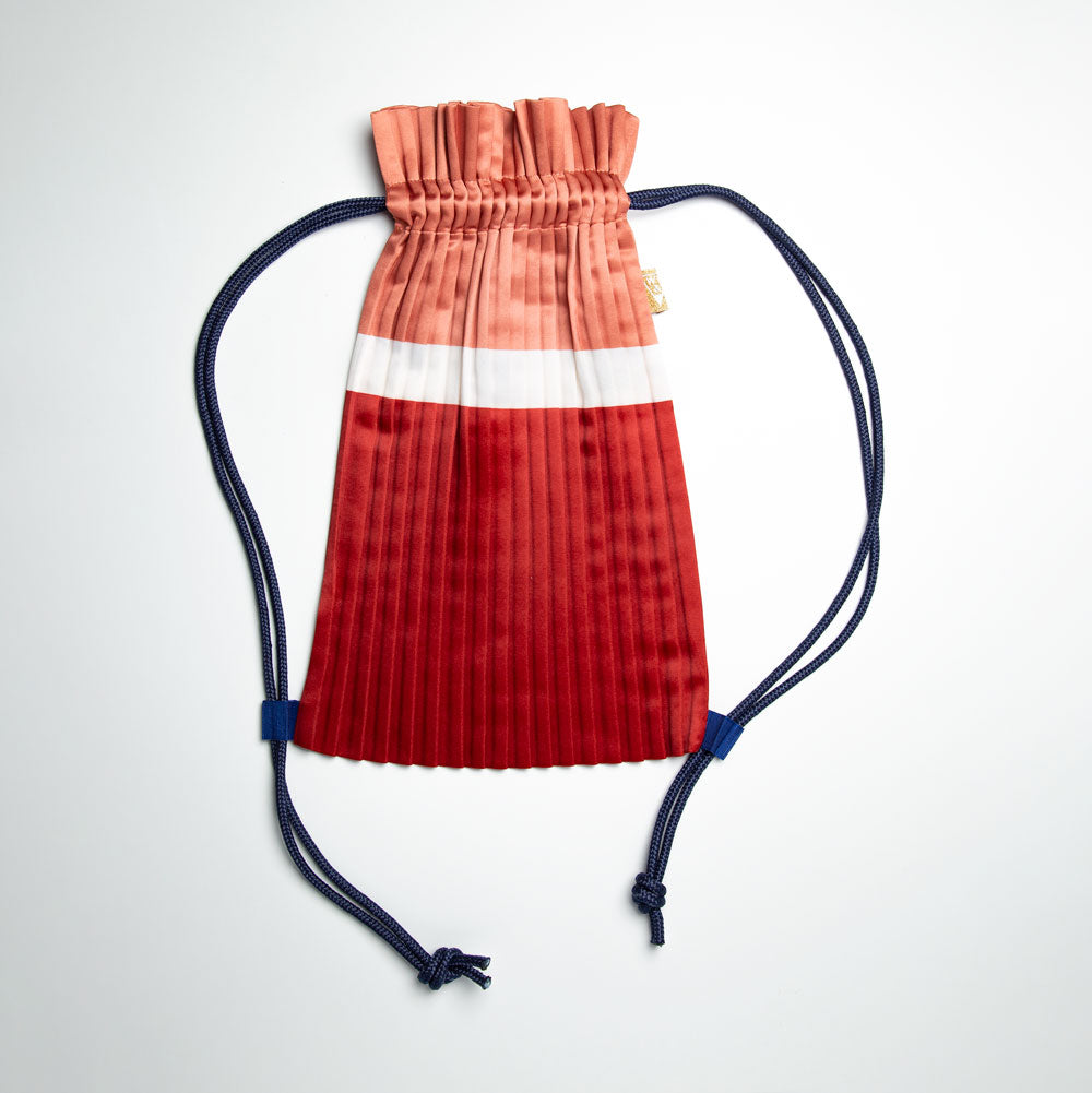Alicudi Satin pleated Backpack