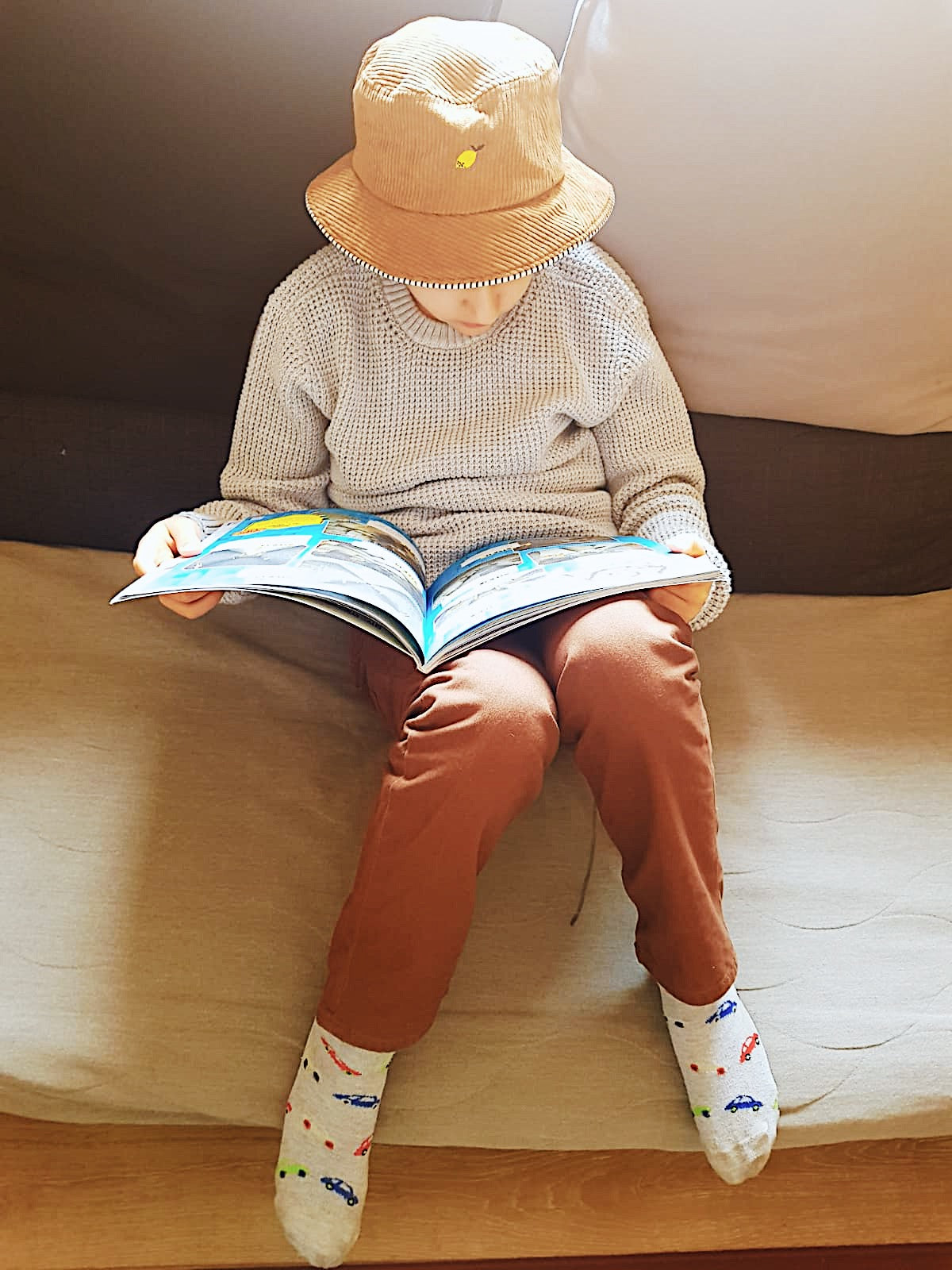 Corduroy Bucket Hat Dijon
