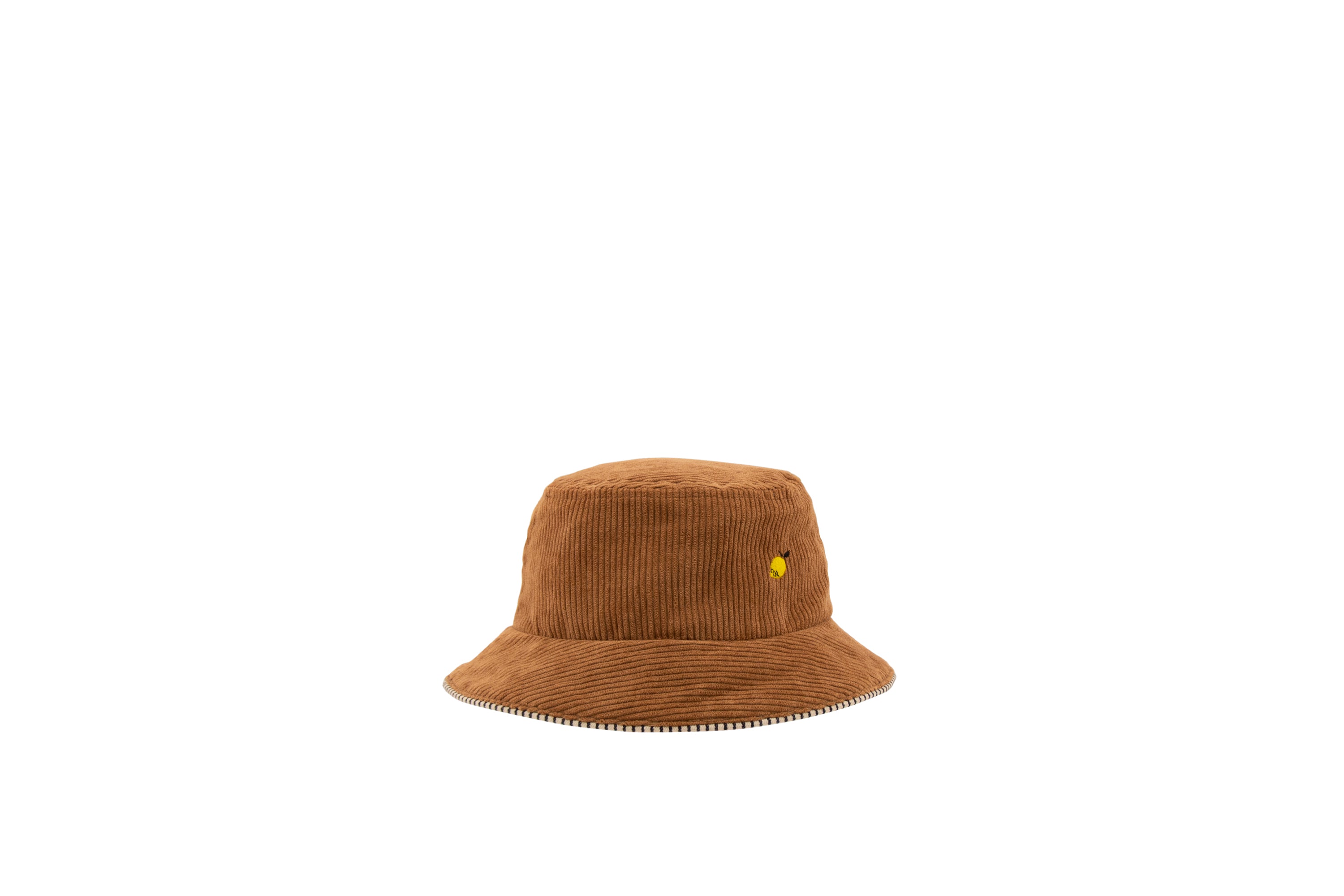 Corduroy Bucket Hat Walnut Brown