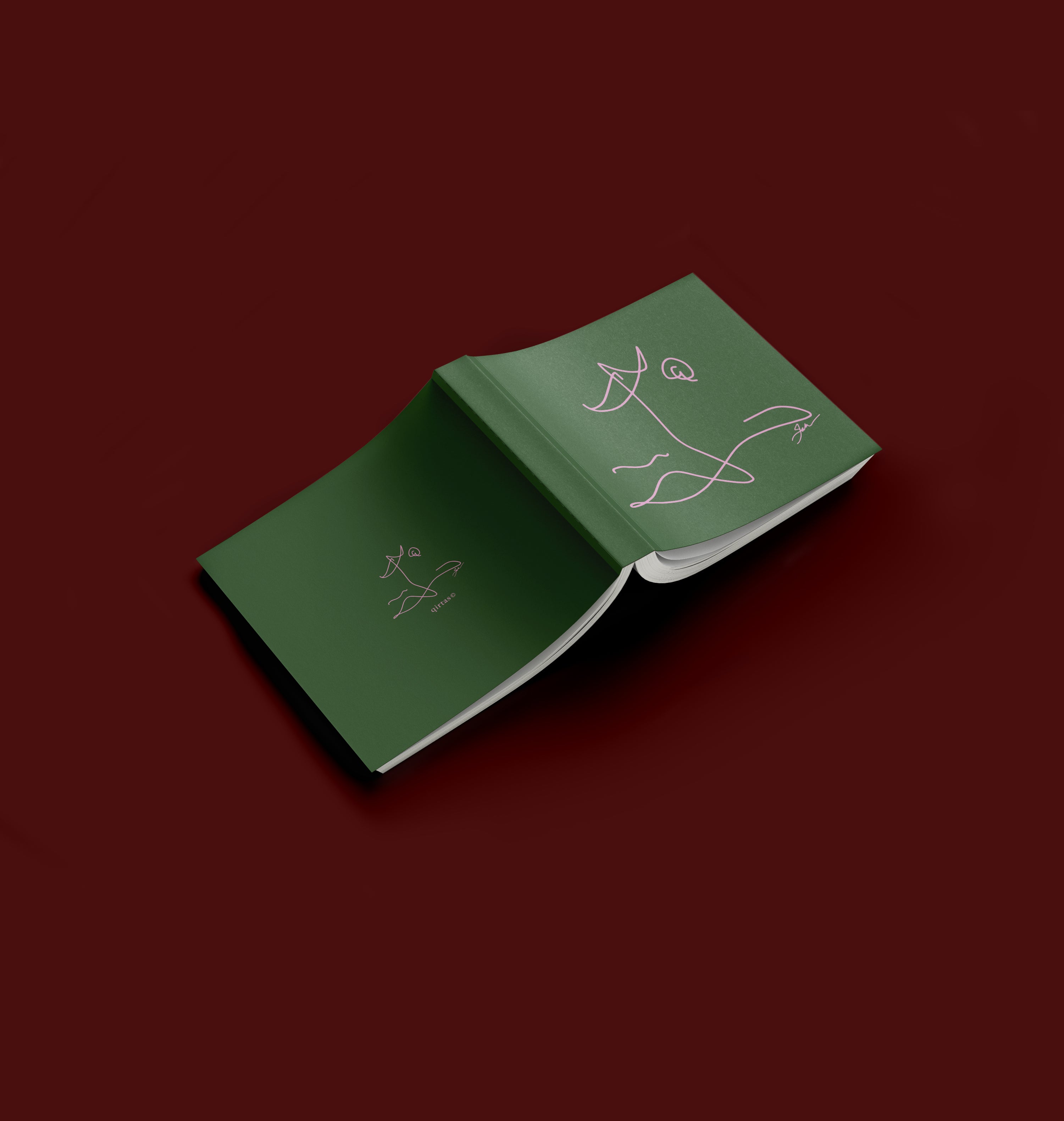Kurious Kite Square Notebook