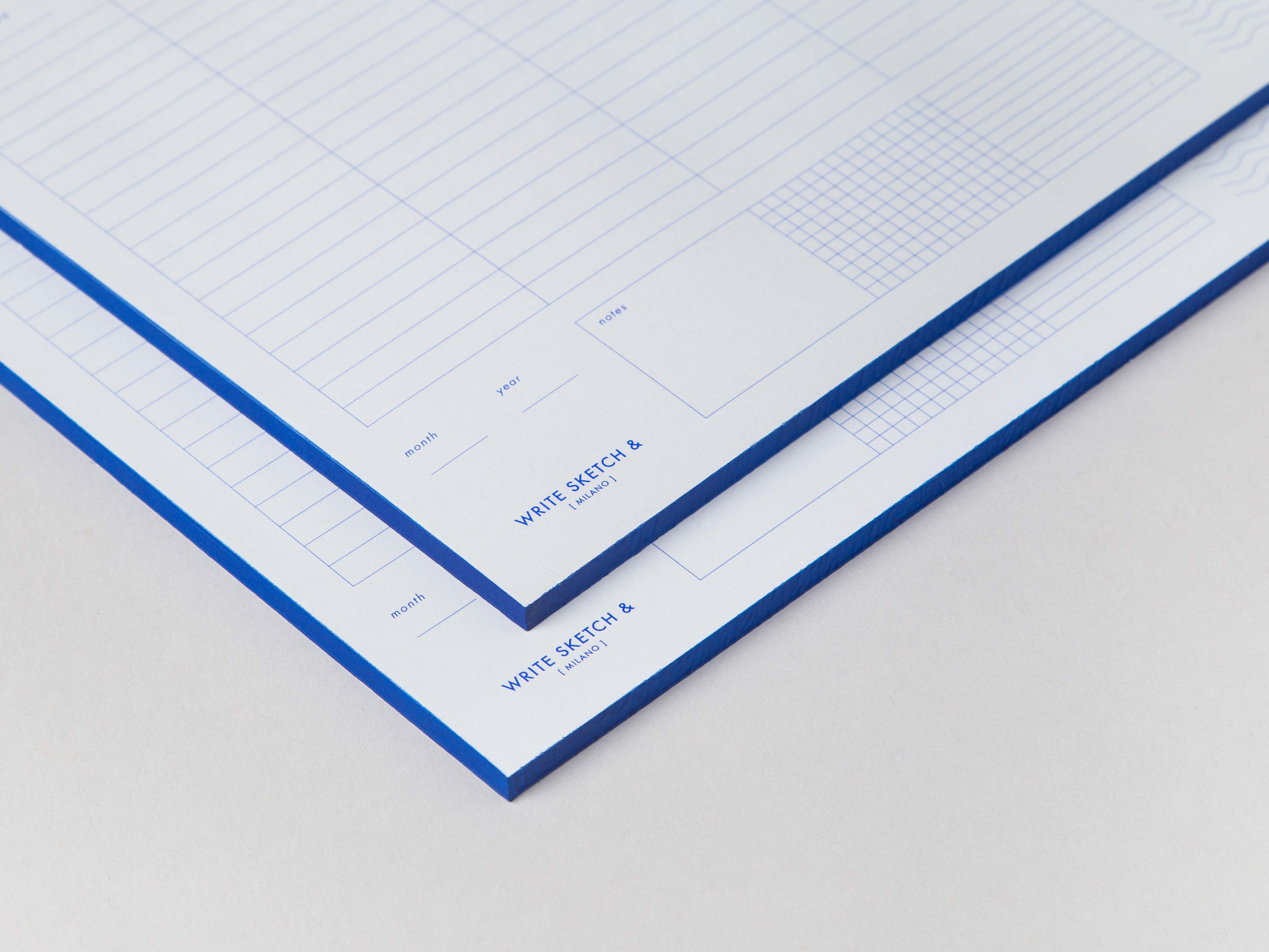 Office Weekly Planner in Blue