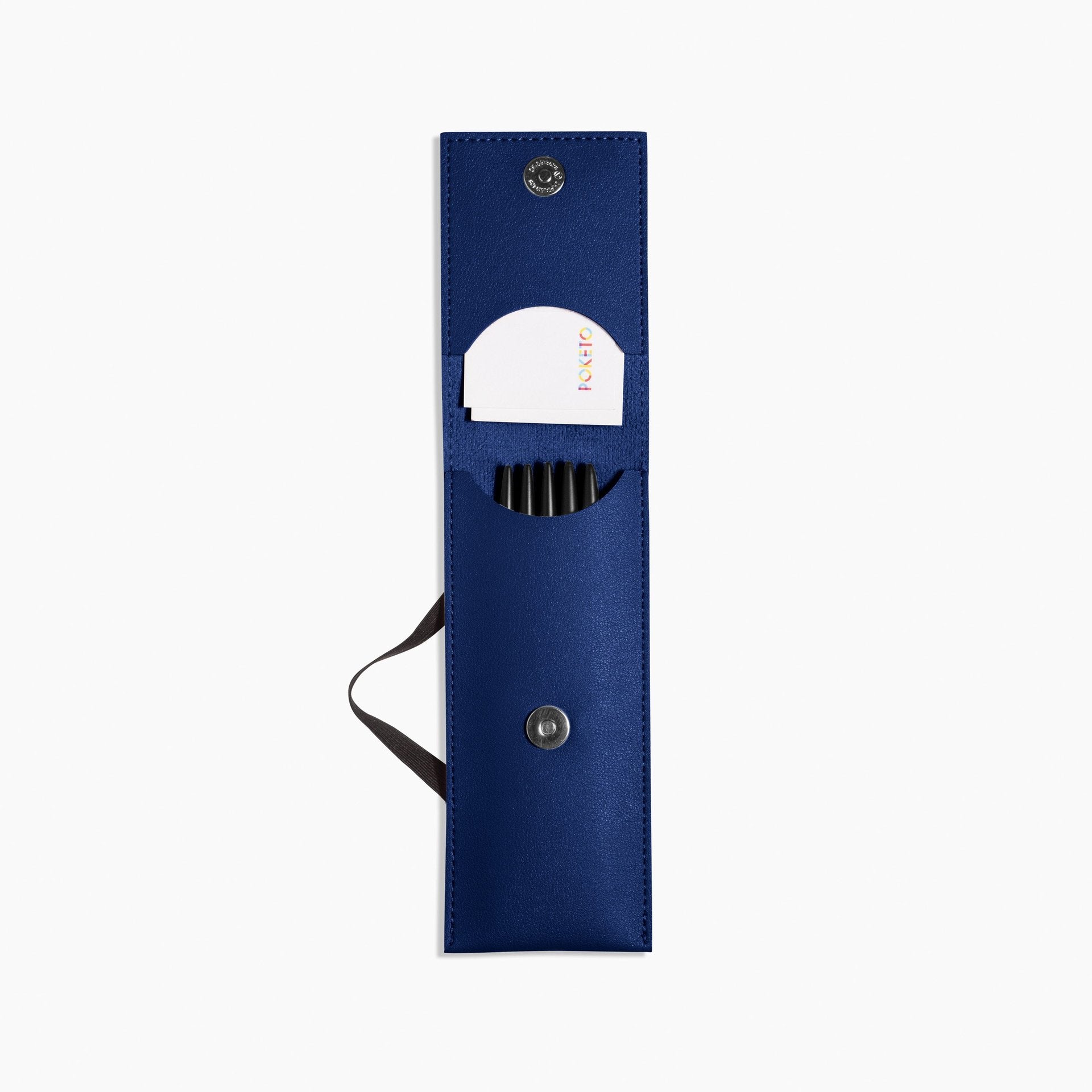 Pen Pouch in Cobalt