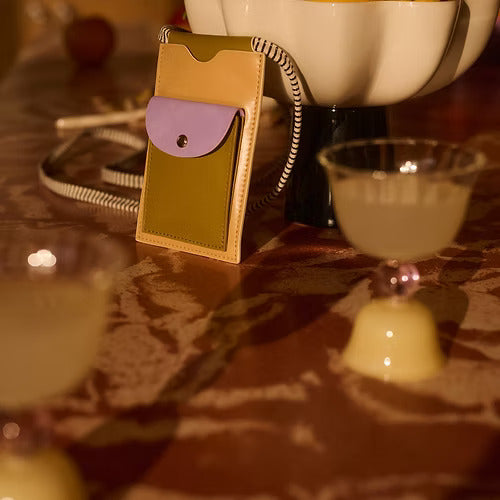 Phone Pouch Vegan Leather Sunset Lilac