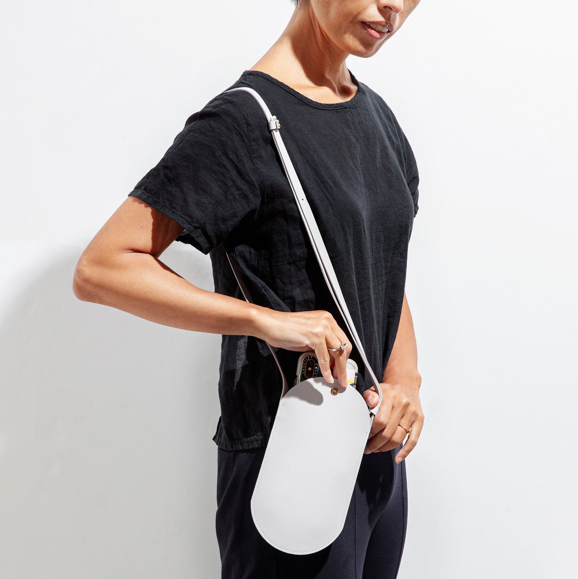 Phone Pouch in Gray