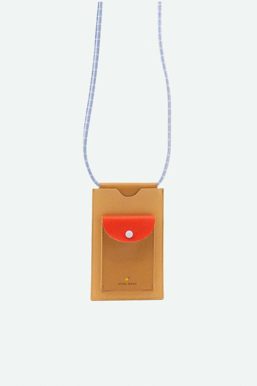 Phone Pouch in Pear Jam