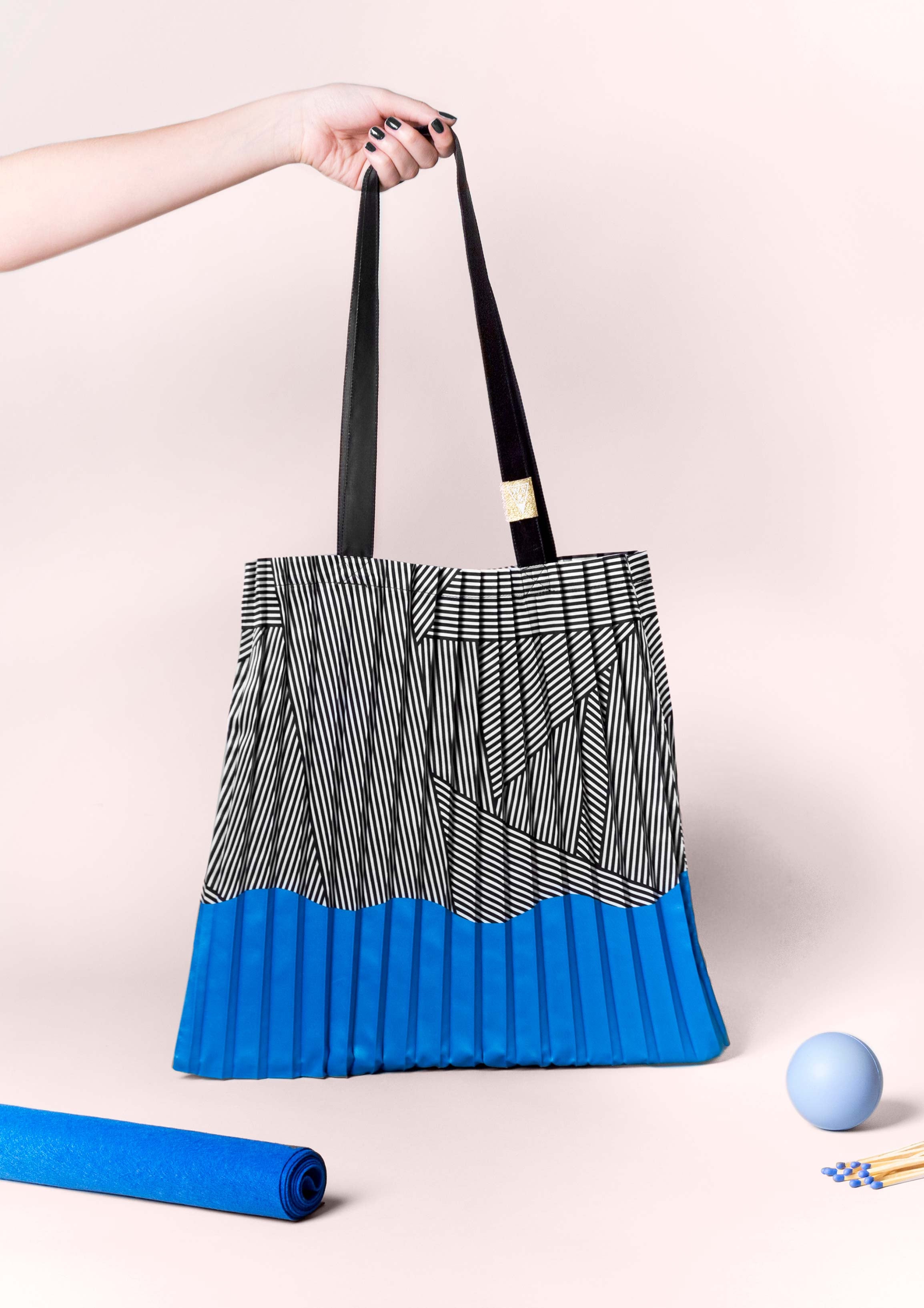 Pleated Tote bag Millerighe