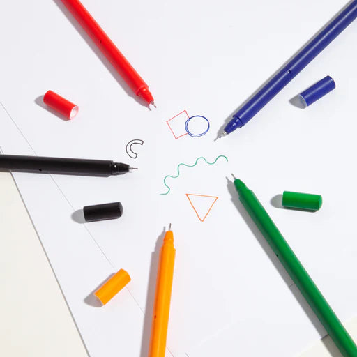 Prism Colored Rollerball Pens Set