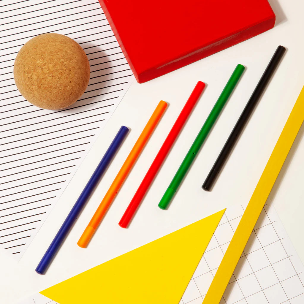 Prism Colored Rollerball Pens Set