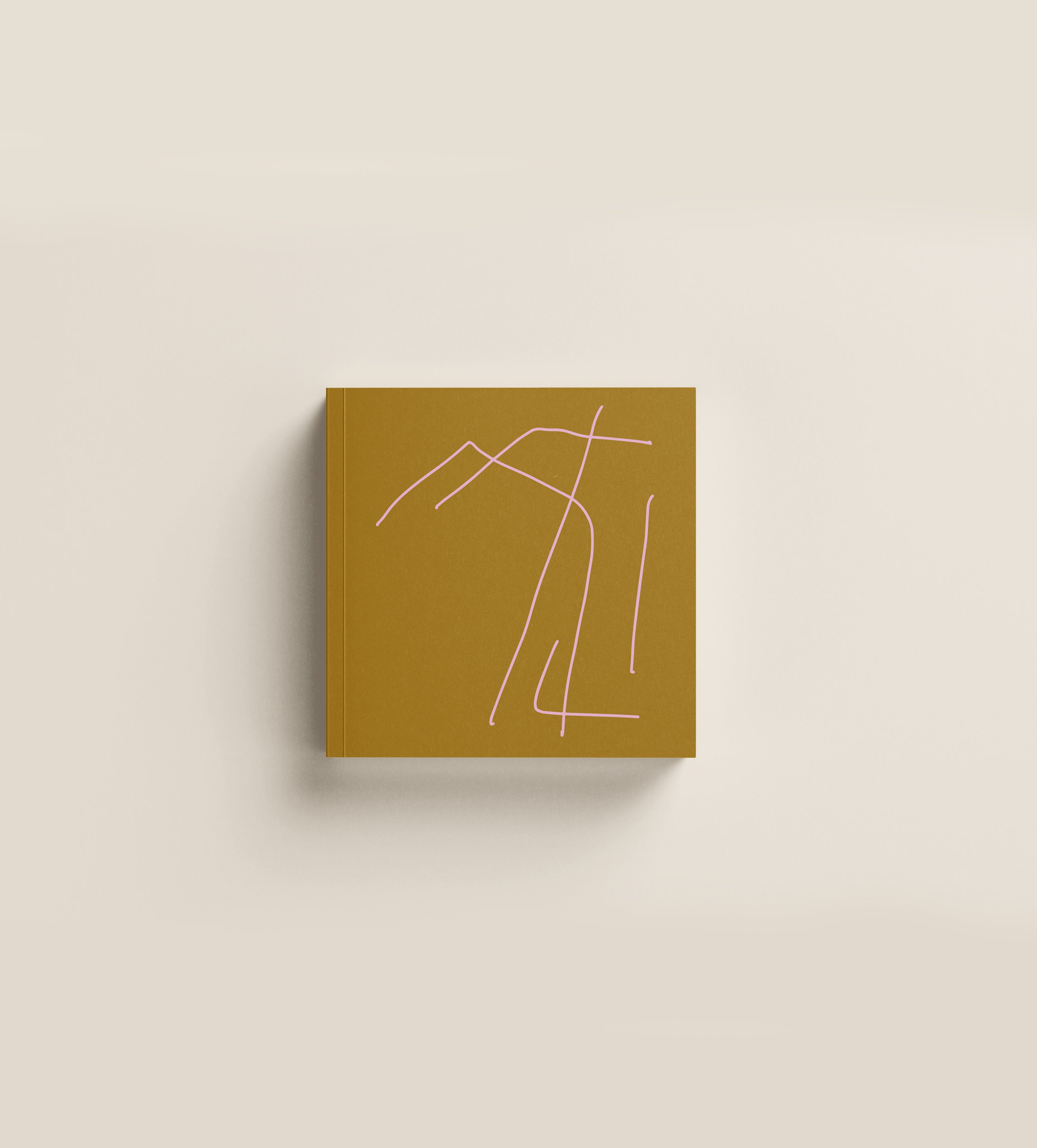 Straws Square Notebook