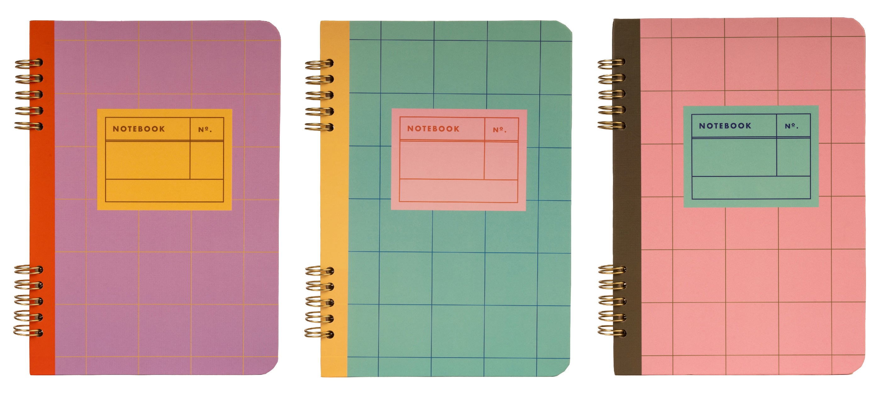 Spiral Bound A5 Notebook Pink
